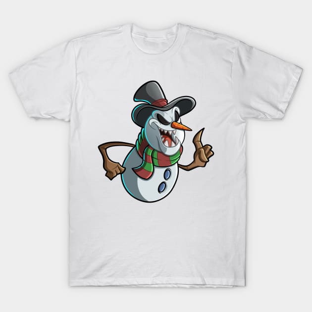 Frosty’s Fright T-Shirt by Popon85